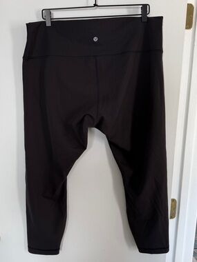 Lululemon Women’s Wunder Train Cropped Leggings Plus Size 20